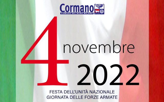IV novembre 2022: il programma delle celebrazioni