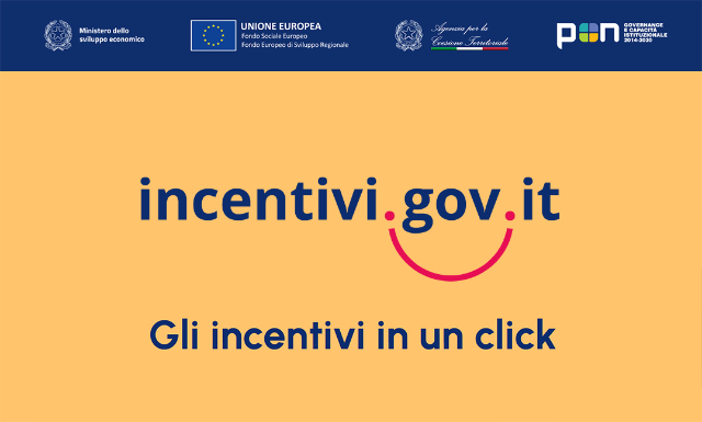 Online il portale per accedere agli incentivi statali ed europei