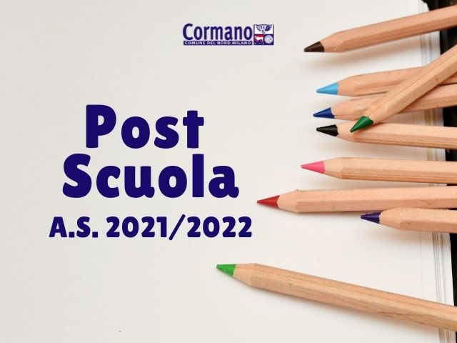 Iscrizione servizio post scuola A.S. 2021/2022