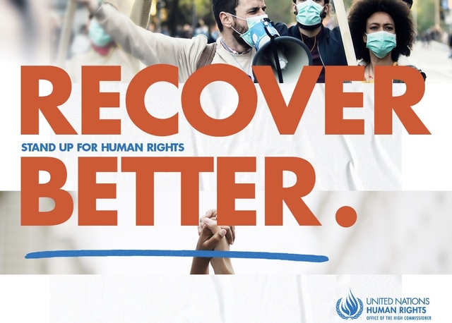 10 dicembre 2020.Giornata internazionale dei diritti umani: In piedi per i Diritti Umani 
