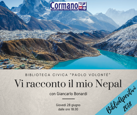 Biblioaperitivi 2018: il mio Nepal 