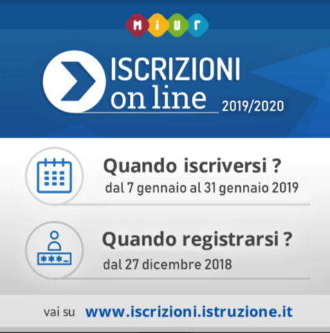 Iscrizione alle scuole dell’infanzia statali e alla prima classe delle scuole primarie e secondarie di primo grado statali di Cormano per l’anno scolastico 2019 – 2020.