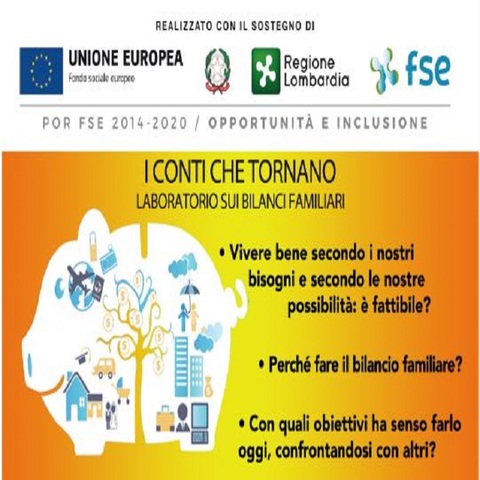 Progetto “Abitare al For.n.a.s.è.” : al via il laboratorio sui bilanci familiari