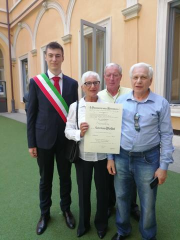 A Loredana Piolini, nostra concittadina, l'onoreficenza " Al Merito della Repubblica Italiana"
